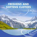 ARM & HAMMER Fabric Softener Sheets Mountain Rain Scent 144ct White by Deal US
