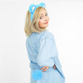 MUKOSEL Bear Ears Headband & Tail Set Animal Costume Blue Standard Size by Deal US
