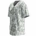 Aizqaoalk Men's Baseball Jersey Short Sleeve Button-Down Shirt Color7 Size L by Deal US