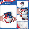 Oudain 24 Pc 5" Patriotic Star Ornaments Red White Blue Independence Day by Deal US