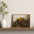 raiqtols Floating Framed Vintage Monet Canvas Wall Art 8x10 inch Art Garden by Deal US