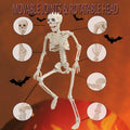 GONOSEED 5PCS 16in Posable Halloween Skeletons Hanging Decor Plastic by Deal US