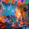 GONOSEED 5PCS 16in Posable Halloween Skeletons Hanging Decor Plastic by Deal US