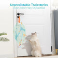 Zenjo Rechargeable Automatic Cat Feather Teaser Toy Motion Activated Color by Deal US