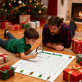 TREELYWOOD Jumbo Thanksgiving Word Search Poster 31.5x20 Paper Christmas by Deal US