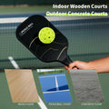 Seiyeje Pickleball Balls 12 Pack USAPA Approved Outdoor High Visibility by Deal US