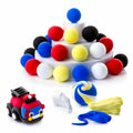 Yellow Air Dry Clay for Kids 36 Bags Soft Squishy Moldable Modeling Clay by Deal US