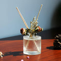 UCC Reed Diffuser Set 3.38oz Pure Orange Scented Glass Home Fragrance by Deal US