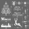 LOKIPA Christmas Window Clings Large Black Snowflakes Decals for Window by Deal US
