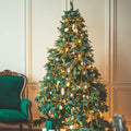 Glitinsel Khaki Velvet Bows Christmas Tree Ornaments 24 Pcs 5x7in by Deal US
