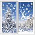 LOKIPA Christmas Window Clings Large Black Snowflakes Decals for Window by Deal US