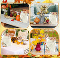 Serach Pumpkin Baby Shower Table Sign Wooden Stand Fall Floral YD21 by Deal US