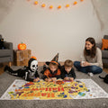 Artlunar Halloween Giant Coloring Poster Witch Ghost Bat Orange 31x72 Inch by Deal US