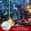 LOKIPA Christmas Window Clings Large Black Snowflakes Decals for Window by Deal US