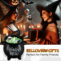 Kederwa Halloween Witch Brew Candle 14oz Black Ceramic Scented by Deal US