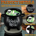 Kederwa Halloween Witch Brew Candle 14oz Black Ceramic Scented by Deal US