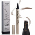 Hegafoo Microblading Brow-Fection Eyebrow Pen Waterproof 0.02oz Honey Tea Brown by Deal US