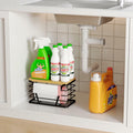 TIDIIABODE Grocery Bag Holder Wall Mount Stainless Steel Black 1-Pack by Deal US