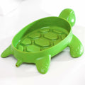 2 Pack Tortoise Soap Dishes Soap Holder with Drain Green Bathroom Kitchen by Deal US