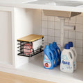 TIDIIABODE Grocery Bag Holder Wall Mount Stainless Steel Black 1-Pack by Deal US