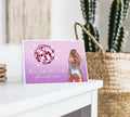 GIFTSFARM Birthday Card for Girls Women Purple Stars Music Theme by Deal US