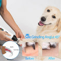 Generic Nail Grinder for Dogs Rechargeable USB LED Light 3 Speeds 1+2 Heads by Deal US