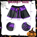 Pextian Halloween Cat Witch Costume Adjustable Black Purple Cloak Hat Size M/L by Deal US
