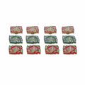 4OUR FAITH 12 Pc Multicolor Terracotta Swastik Wax Diyas Oil Lamps by Deal US