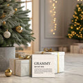 VKYN Grammy Gift Wood Box Keepsake Multicolor 5x5 Inches Home Decor by Deal US