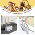 Thirdream Stainless Steel Cat Litter Scoop with Wood Grip Heavy Duty by Deal US