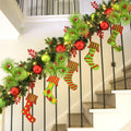 Ruxiel 17 Inch Christmas Tree Picks 6 PCS Lime Green Furry Curly Stems by Deal US