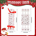CCINEE Christmas Treat Boxes 24 Pack DIY Snowflake Ribbon Red Paper by Deal US