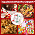 CCINEE Christmas Treat Boxes 24 Pack DIY Snowflake Ribbon Red Paper by Deal US