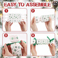 CCINEE Christmas Treat Boxes 24 Pack DIY Snowflake Ribbon Red Paper by Deal US