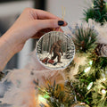 ROCI Bigfoot Killed Santa Christmas Ornament 3.6in Acrylic Funny Gag Gift by Deal US