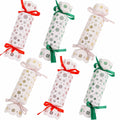 CCINEE Christmas Treat Boxes 24 Pack DIY Snowflake Ribbon Red Paper by Deal US