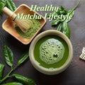 Sfutee Matcha Whisk Set 4pcs Ceramic Bowl Bamboo Scoop Chasen Holder 19oz Green by Deal US