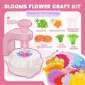 windpaint Arts and Crafts DIY Fabric Flower Bouquet Kit for Kids Pink by Deal US