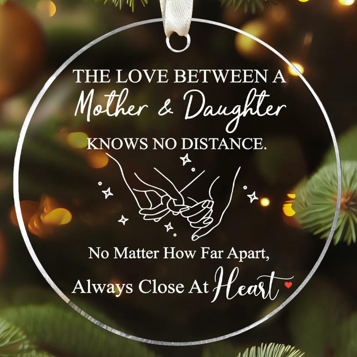 HUNIGIFT Daughter Christmas Ornament 2025 Acrylic Large 13 Daughter OPEN BOX by Deal US
