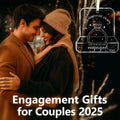 NewEleven Valentines Day Gifts 2025 Glass Ornaments for Couples Engaged 2025 by Deal US