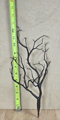 4pcs Artificial Antler Tree Branches Black Decorative Twigs 13in Plastic by Deal US