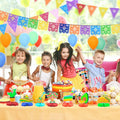 WUEURU Fiesta Decorations Cinco De Mayo Centerpiece Rainbow Mexican 15Pcs by Deal US