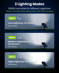 HMDecor Solar Spot Lights Outdoor IP67 Waterproof 4 Pack Cold White 6500K by Deal US
