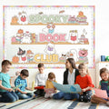 Pasimy Spooky Book Club Bulletin Board Set Ghost Halloween Classroom Decor by Deal US