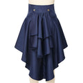 COSDREAMER Steampunk Ruffle Pirate Corset Skirt Belt Blue Size XL by Deal US