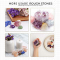 Red Jasper Raw Crystal Stone 1/2lb Bulk Healing Chakra Gemstones by Deal US