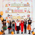 Pasimy Spooky Book Club Bulletin Board Set Ghost Halloween Classroom Decor by Deal US
