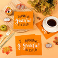 AllReal 100Pcs Thanksgiving Fall Pumpkin Orange Paper Napkins Disposable by Deal US