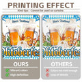 ZTHMOE Oktoberfest Photography Backdrop 72x43inch Blue White Bavarian by Deal US