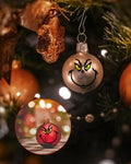 TRIZILLA Christmas Transfer Stickers Ornament Face Decals Vinyl 10 Pack by Deal US